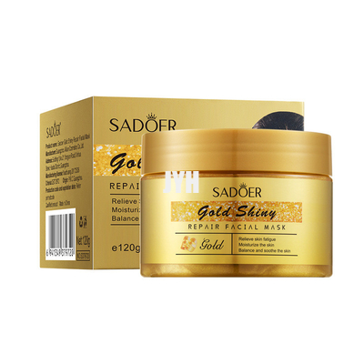 Жестокость освобождает маску золота 24K лицевую для безупречного и Moisturizes кожа