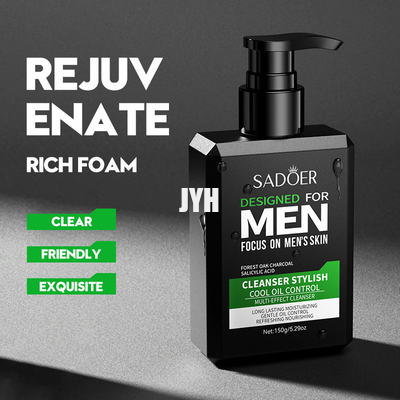 Cleanser ежедневных людей заботы кожи лицевой охлаждает Cleanser Мульти-влияния управлением масла людей освежая