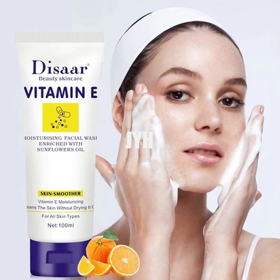 Витамин e лицевого Cleanser OEM пенясь естественный забеливая лицевой Cleanser